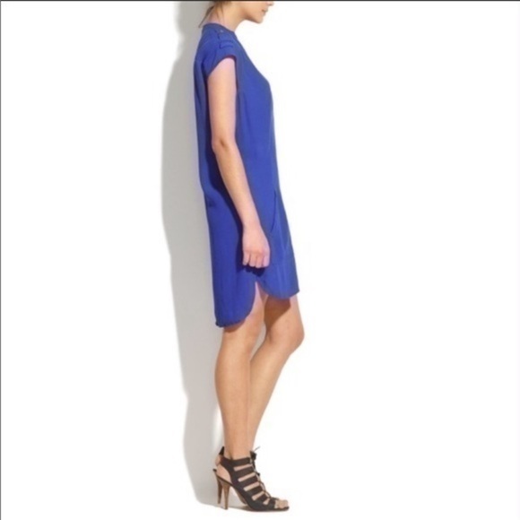 EUC Madewell cobalt blue dress - Picture 2 of 9